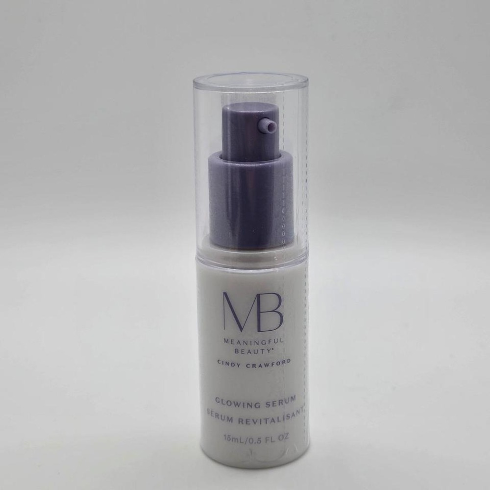 MB Meaningful Beauty GLOWING SERUM by Cindy Crawford .5 oz / 15‎ ml NEW SEALED